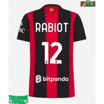 Echipament fotbal AC Milan Adrien Rabiot #12 Tricou Acasa 2026-27 pentru femei maneca scurta