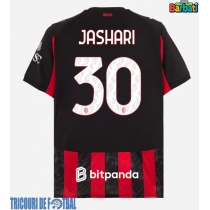 Echipament fotbal AC Milan Ardon Jashari #30 Tricou Acasa 2025-26 maneca scurta