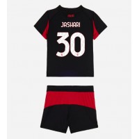 Echipament fotbal AC Milan Ardon Jashari #30 Tricou Acasa 2025-26 pentru copii maneca scurta (+ Pantaloni scurti)