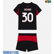 Echipament fotbal AC Milan Ardon Jashari #30 Tricou Acasa 2025-26 pentru copii maneca scurta (+ Pantaloni scurti)
