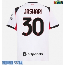 Echipament fotbal AC Milan Ardon Jashari #30 Tricou Deplasare 2025-26 maneca scurta
