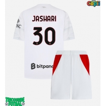 Echipament fotbal AC Milan Ardon Jashari #30 Tricou Deplasare 2026-27 pentru copii maneca scurta (+ Pantaloni scurti)
