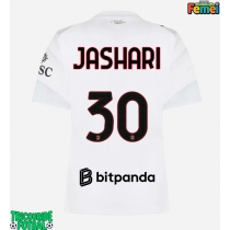 Echipament fotbal AC Milan Ardon Jashari #30 Tricou Deplasare 2026-27 pentru femei maneca scurta