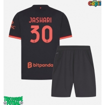 Echipament fotbal AC Milan Ardon Jashari #30 Tricou Treilea 2026-27 pentru copii maneca scurta (+ Pantaloni scurti)