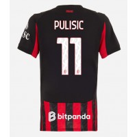 Echipament fotbal AC Milan Christian Pulisic #11 Tricou Acasa 2025-26 pentru femei maneca scurta