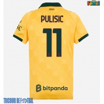 Echipament fotbal AC Milan Christian Pulisic #11 Tricou Treilea 2025-26 pentru femei maneca scurta