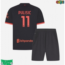 Echipament fotbal AC Milan Christian Pulisic #11 Tricou Treilea 2026-27 pentru copii maneca scurta (+ Pantaloni scurti)