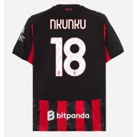 Echipament fotbal AC Milan Christopher Nkunku #18 Tricou Acasa 2025-26 maneca scurta