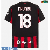 Echipament fotbal AC Milan Christopher Nkunku #18 Tricou Acasa 2025-26 maneca scurta