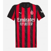 Echipament fotbal AC Milan Christopher Nkunku #18 Tricou Acasa 2025-26 pentru femei maneca scurta