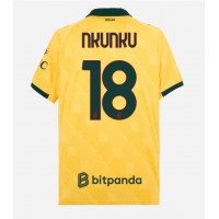 Echipament fotbal AC Milan Christopher Nkunku #18 Tricou Treilea 2025-26 maneca scurta