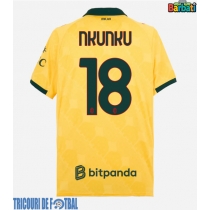 Echipament fotbal AC Milan Christopher Nkunku #18 Tricou Treilea 2025-26 maneca scurta
