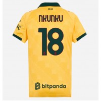 Echipament fotbal AC Milan Christopher Nkunku #18 Tricou Treilea 2025-26 pentru femei maneca scurta