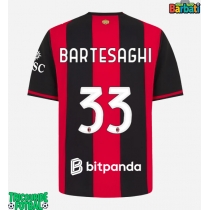 Echipament fotbal AC Milan Davide Bartesaghi #33 Tricou Acasa 2026-27 maneca scurta