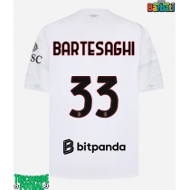Echipament fotbal AC Milan Davide Bartesaghi #33 Tricou Deplasare 2026-27 maneca scurta