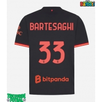 Echipament fotbal AC Milan Davide Bartesaghi #33 Tricou Treilea 2026-27 maneca scurta