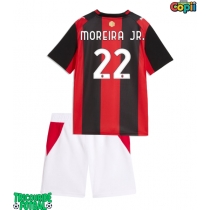 Echipament fotbal AC Milan Diego Moreira #22 Tricou Acasa 2026-27 pentru copii maneca scurta (+ Pantaloni scurti)