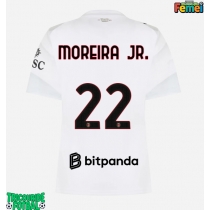 Echipament fotbal AC Milan Diego Moreira #22 Tricou Deplasare 2026-27 pentru femei maneca scurta