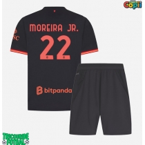 Echipament fotbal AC Milan Diego Moreira #22 Tricou Treilea 2026-27 pentru copii maneca scurta (+ Pantaloni scurti)