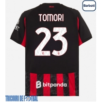 Echipament fotbal AC Milan Fikayo Tomori #23 Tricou Acasa 2025-26 maneca scurta