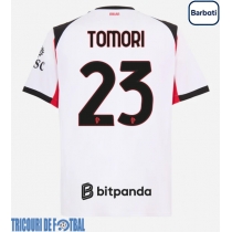 Echipament fotbal AC Milan Fikayo Tomori #23 Tricou Deplasare 2025-26 maneca scurta