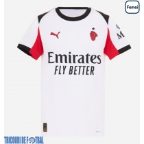 Echipament fotbal AC Milan Fikayo Tomori #23 Tricou Deplasare 2025-26 pentru femei maneca scurta