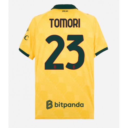 Echipament fotbal AC Milan Fikayo Tomori #23 Tricou Treilea 2025-26 maneca scurta Echipament fotbal AC Milan Fikayo Tomori #23 Tricou Treilea 2025-26 maneca scurta