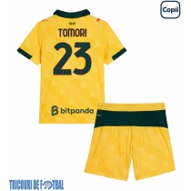 Echipament fotbal AC Milan Fikayo Tomori #23 Tricou Treilea 2025-26 pentru copii maneca scurta (+ Pantaloni scurti)