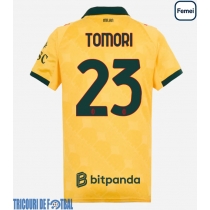 Echipament fotbal AC Milan Fikayo Tomori #23 Tricou Treilea 2025-26 pentru femei maneca scurta