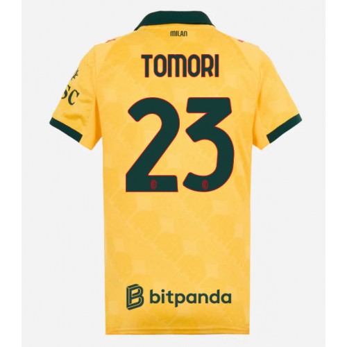 Echipament fotbal AC Milan Fikayo Tomori #23 Tricou Treilea 2025-26 pentru femei maneca scurta Echipament fotbal AC Milan Fikayo Tomori #23 Tricou Treilea 2025-26 pentru femei maneca scurta
