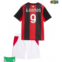 Echipament fotbal AC Milan Goncalo Ramos #9 Tricou Acasa 2026-27 pentru copii maneca scurta (+ Pantaloni scurti)