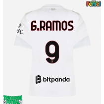 Echipament fotbal AC Milan Goncalo Ramos #9 Tricou Deplasare 2026-27 pentru femei maneca scurta