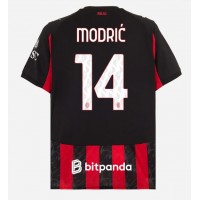 Echipament fotbal AC Milan Luka Modric #14 Tricou Acasa 2025-26 maneca scurta