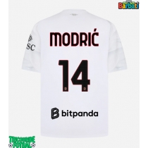 Echipament fotbal AC Milan Luka Modric #14 Tricou Deplasare 2026-27 maneca scurta