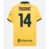 Echipament fotbal AC Milan Luka Modric #14 Tricou Treilea 2025-26 maneca scurta