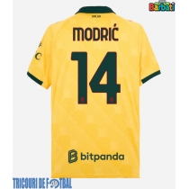 Echipament fotbal AC Milan Luka Modric #14 Tricou Treilea 2025-26 maneca scurta