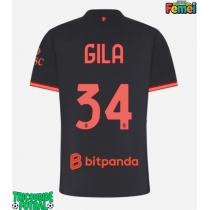Echipament fotbal AC Milan Mario Gila #34 Tricou Treilea 2026-27 pentru femei maneca scurta