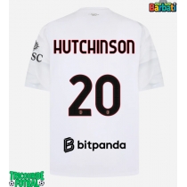Echipament fotbal AC Milan Omari Hutchinson #20 Tricou Deplasare 2026-27 maneca scurta