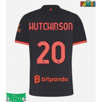 Echipament fotbal AC Milan Omari Hutchinson #20 Tricou Treilea 2026-27 pentru femei maneca scurta