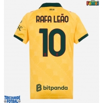 Echipament fotbal AC Milan Rafael Leao #10 Tricou Treilea 2025-26 pentru femei maneca scurta