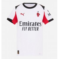 Echipament fotbal AC Milan Samuele Ricci #4 Tricou Deplasare 2025-26 pentru femei maneca scurta