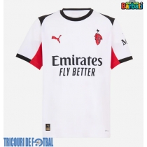 Echipament fotbal AC Milan Santiago Gimenez #7 Tricou Deplasare 2025-26 maneca scurta