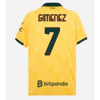 Echipament fotbal AC Milan Santiago Gimenez #7 Tricou Treilea 2025-26 maneca scurta