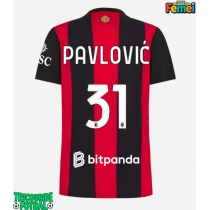 Echipament fotbal AC Milan Strahinja Pavlovic #31 Tricou Acasa 2026-27 pentru femei maneca scurta