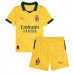 Echipament fotbal AC Milan Strahinja Pavlovic #31 Tricou Treilea 2025-26 pentru copii maneca scurta (+ Pantaloni scurti)