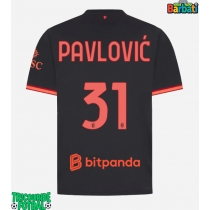 Echipament fotbal AC Milan Strahinja Pavlovic #31 Tricou Treilea 2026-27 maneca scurta
