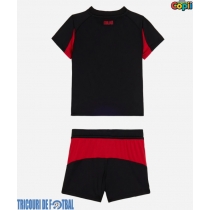 Echipament fotbal AC Milan Tricou Acasa 2025-26 pentru copii maneca scurta (+ Pantaloni scurti)