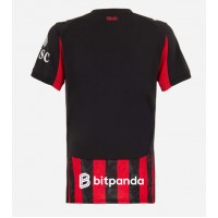Echipament fotbal AC Milan Tricou Acasa 2025-26 pentru femei maneca scurta