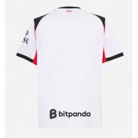 Echipament fotbal AC Milan Tricou Deplasare 2025-26 maneca scurta
