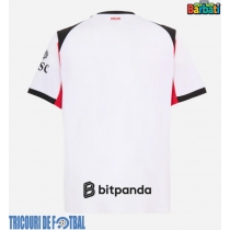 Echipament fotbal AC Milan Tricou Deplasare 2025-26 maneca scurta